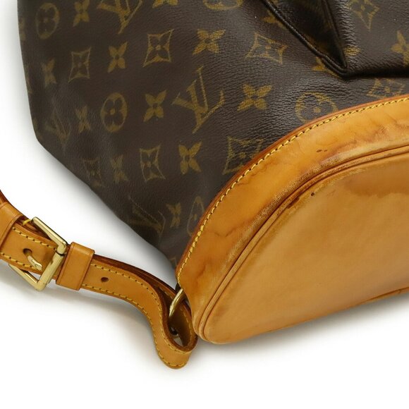 LOUIS VUITTON Brown Monogram Backpack - Picture 7 of 10